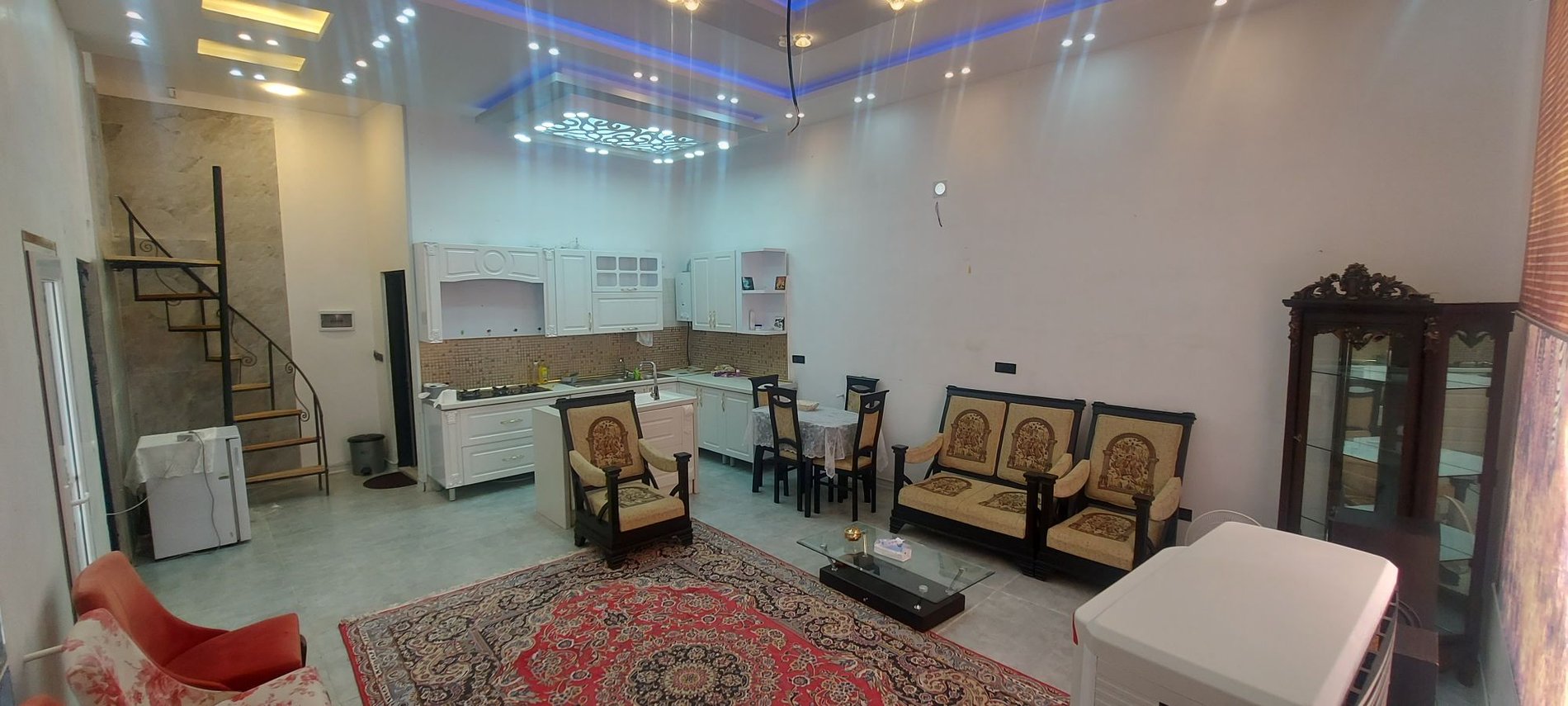 ویلا دوخوابه استخردار آبگرم گل بنفشه