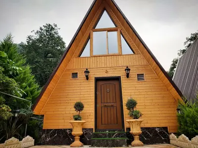 کلبه یک خوابه  جکوزی دار بیشه