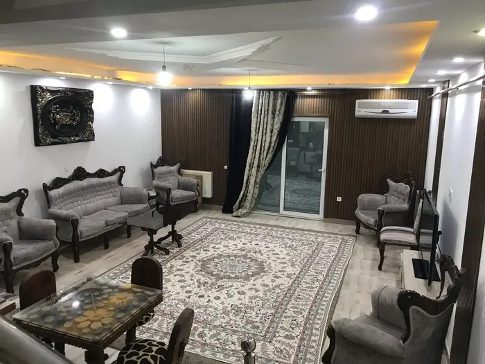 ویلا دوخوابه دوبلکس استخردار آبگرم نوروزی 2 - حال و پذیرایی