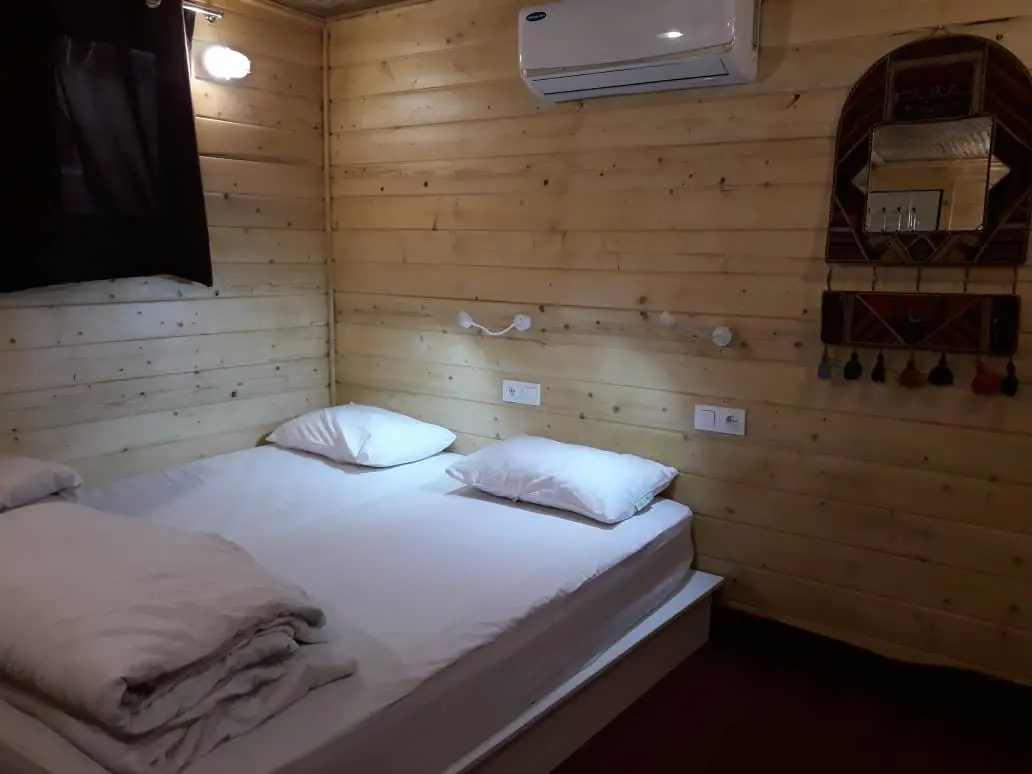 هاستل هریتیج - واحد کلبه چوبی دابل