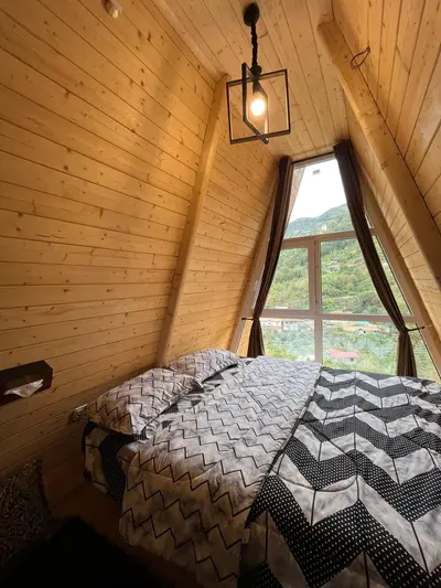 کلبه سه خوابه جنگلی استخردار ترمک