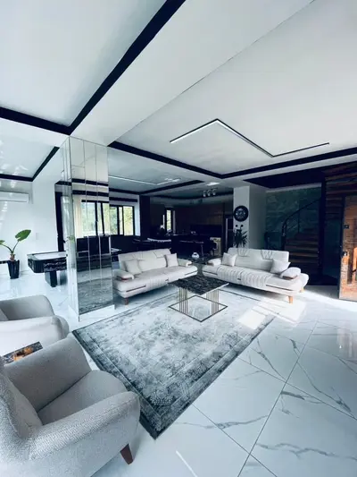 ویلا سه خوابه جنگلی جکوزی دار کوه نور