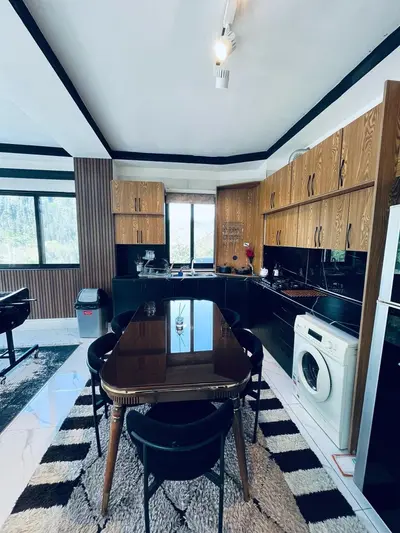 ویلا سه خوابه جنگلی جکوزی دار کوه نور