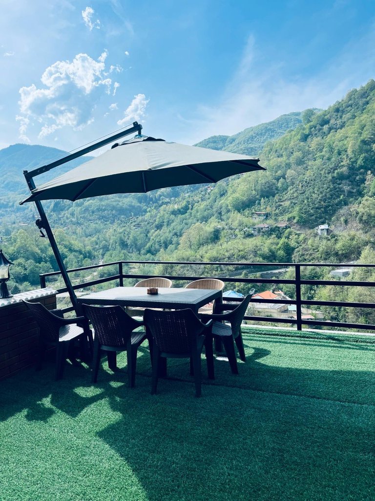 ویلا سه خوابه جنگلی جکوزی دار کوه نور