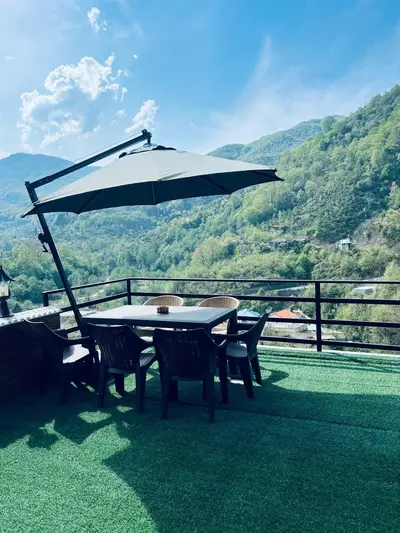 ویلا سه خوابه جنگلی جکوزی دار کوه نور