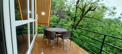 کلبه یک خوابه جکوزی دار جنگلی پریهان