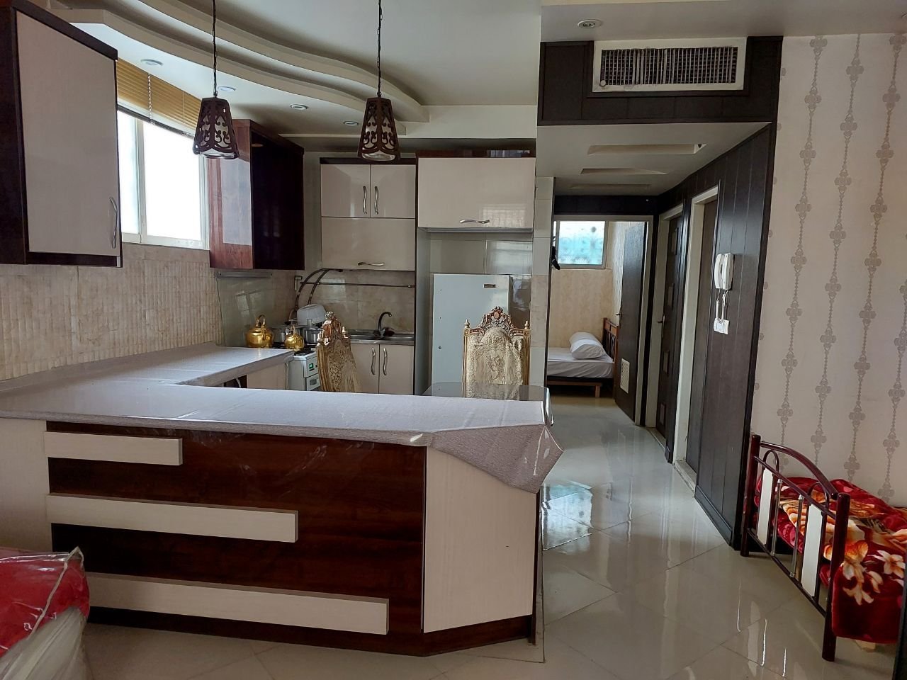 ویلا یک خوابه تختی نقش جهان واحد همکف - آشپزخانه