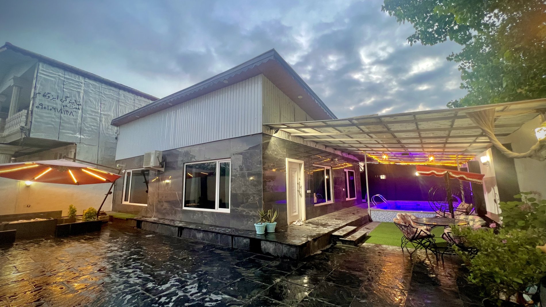 ویلا دوخوابه استخردار آبگرم هشت بهشت 1