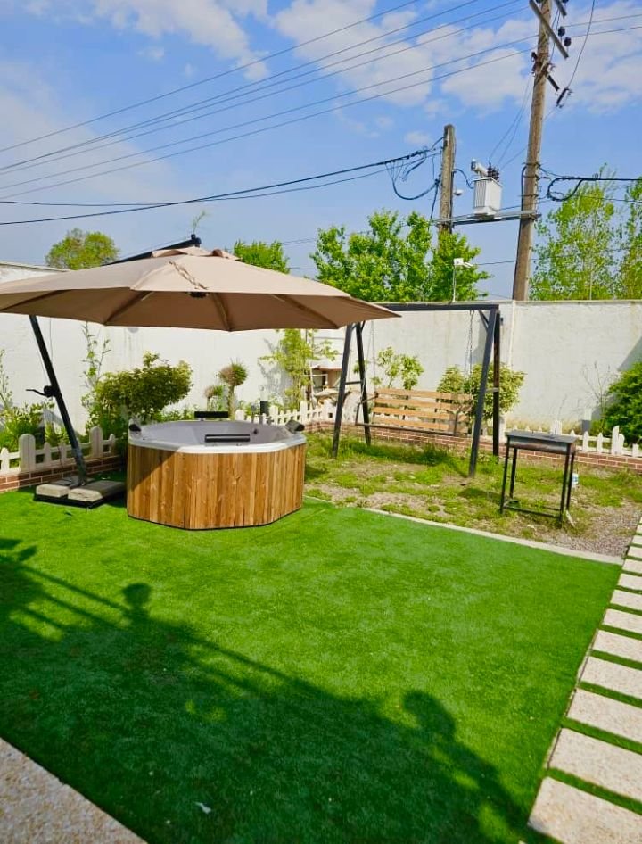 دوخوابه سوئیسی جکوزی دار پس ویشه