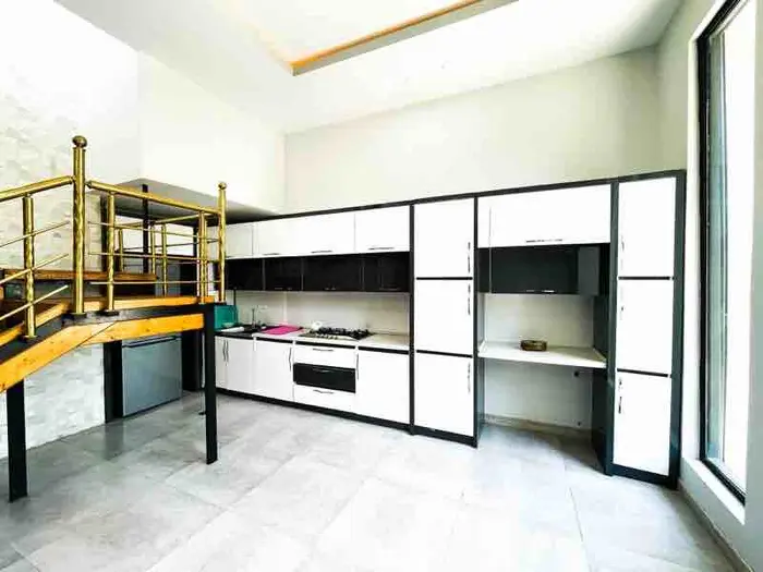 ویلا دوخوابه استخردار آبگرم آزادی 1 - آشپزخانه و گاز روميزى