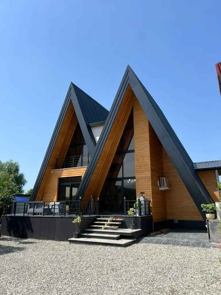 کلبه دوخوابه استخردار آبگرم نارون