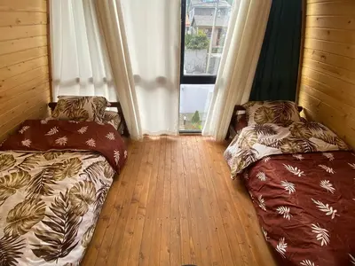 کلبه دوخوابه سوئیسی استخردار آبگرم شوکا