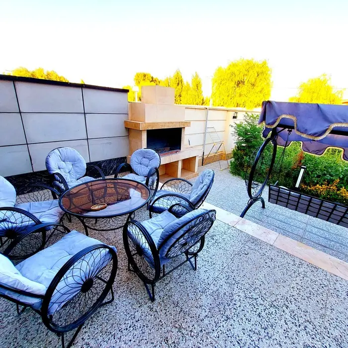 ویلا دوخوابه شهرکی استخردار آبگرم مهستان ۱ - تراس