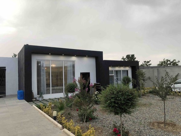 ویلا باغ ویلا اجاره ای با استخر سرپوشیده - محوطه ویلا