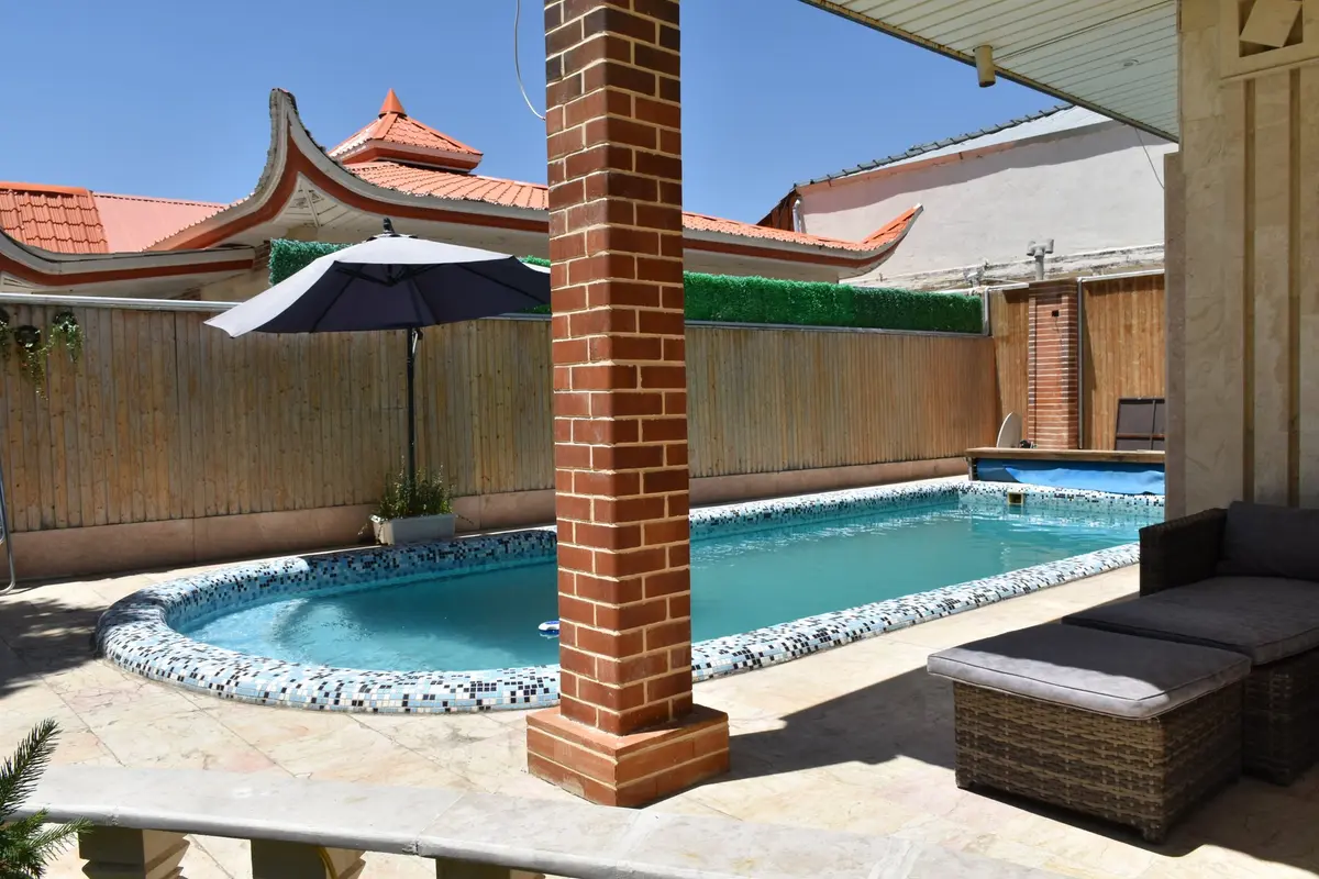 دو خوابه استخردار آبگرم بوستان