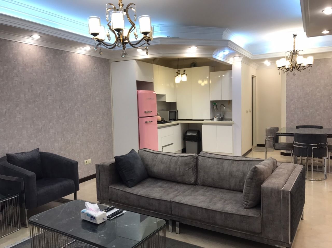 آپارتمان دوخوابه پاسداران واحد 17