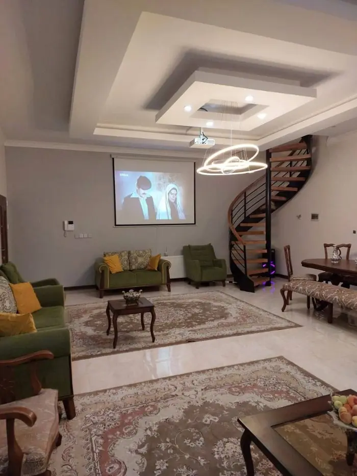 ویلا سه خوابه دوبلکس استخردار اقاقیا - سالن پذیرایی 