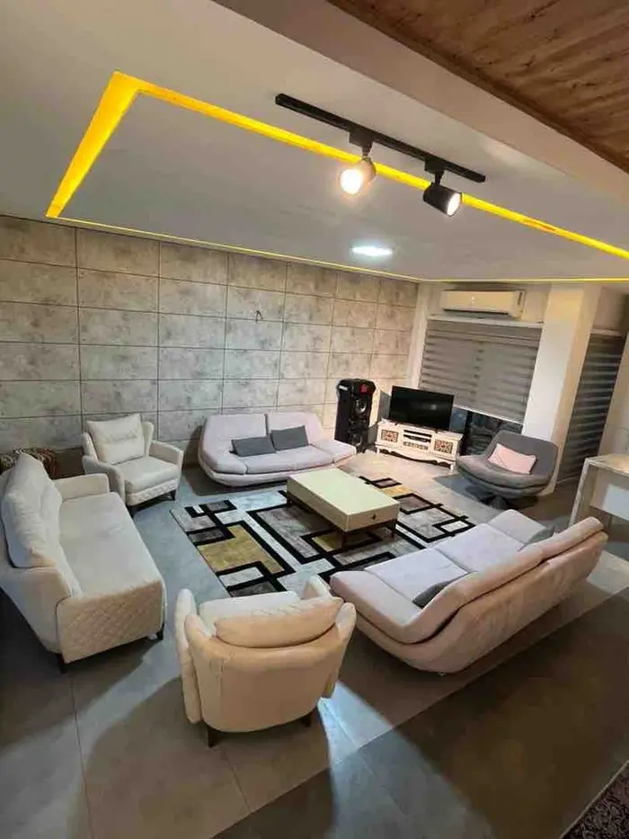 ویلا سه خوابه استخردار آبگرم پرایود - نمای پذیرایی