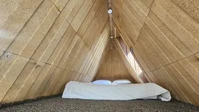 کلبه دوخوابه استخردار آبگرم دهکده 4