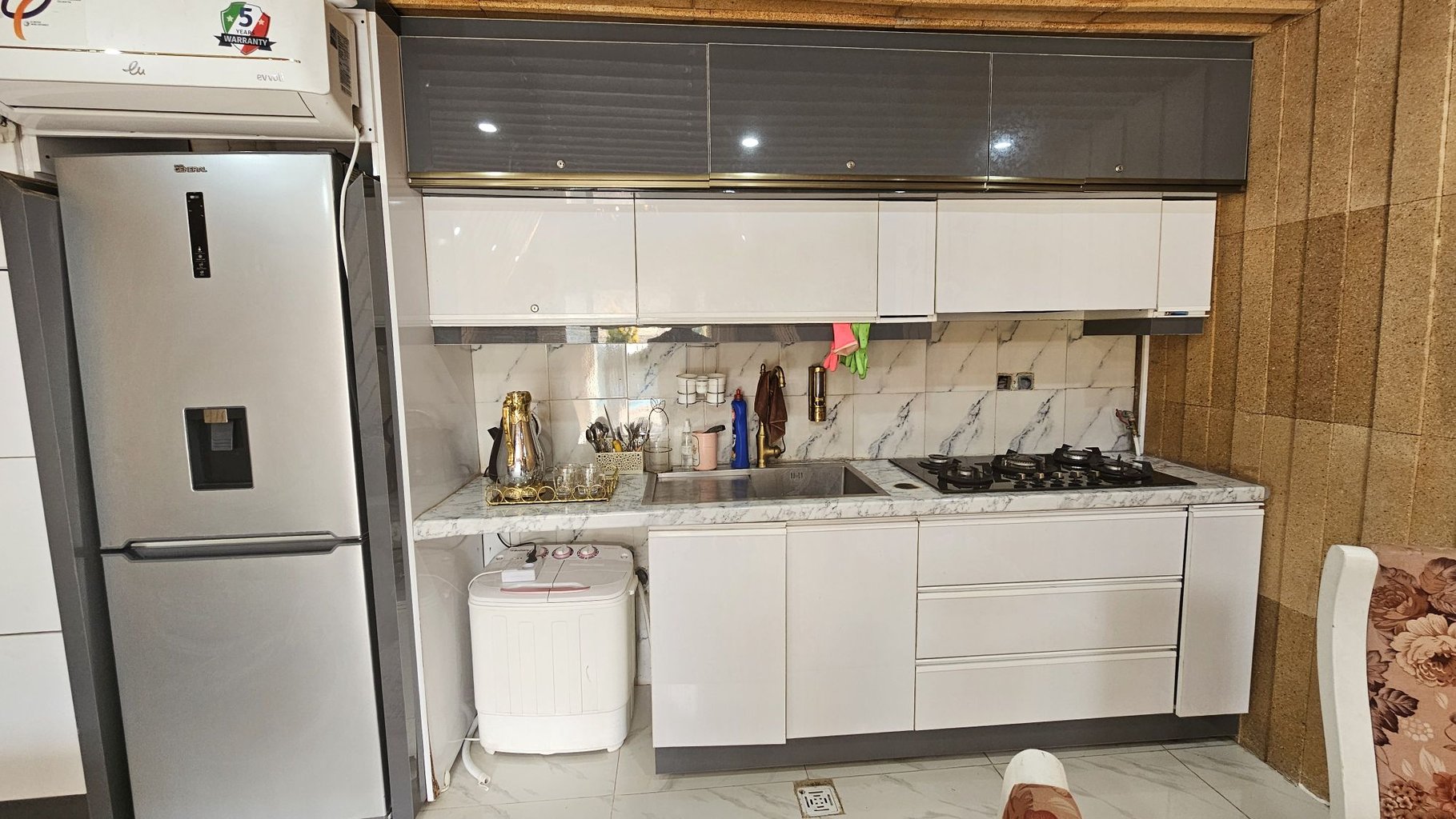 دوخوابه استخردار آبگرم دهکده 4