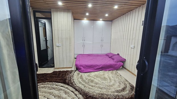 کلبه دوخوابه استخردار آبگرم دهکده 4