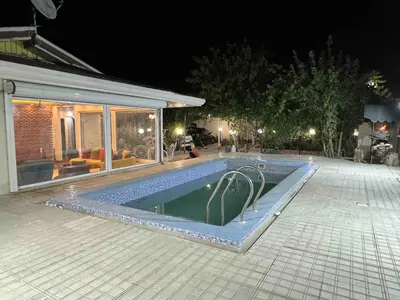 ویلا یک خوابه استخردار سبز نفس