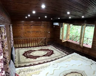 کلبه یک خوابه جنگلی شالیز 1