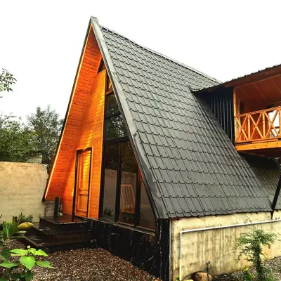 کلبه یک خوابه دوبلکس سوئیسی توکا