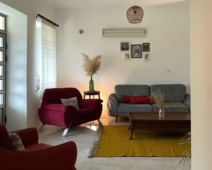 ویلا سه خوابه جنگلی خانه باغ