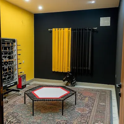 ویلا مهرکده-خانه باغ ویلایی دوخوابه 1200متری عظیمی