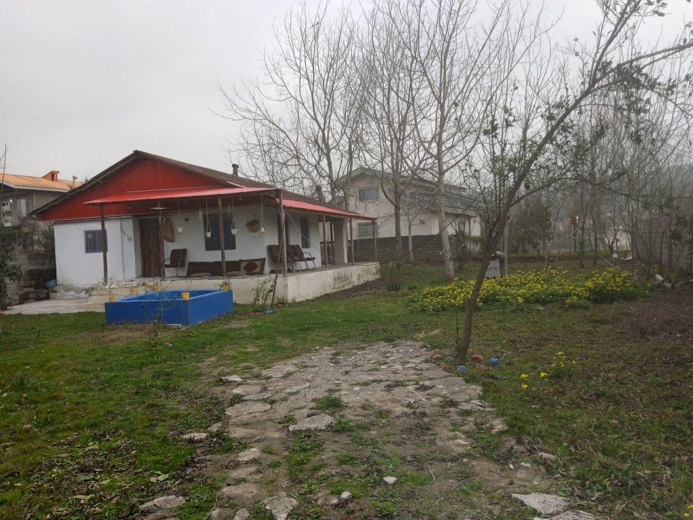 ویلا دوخوابه باغ ابارشی