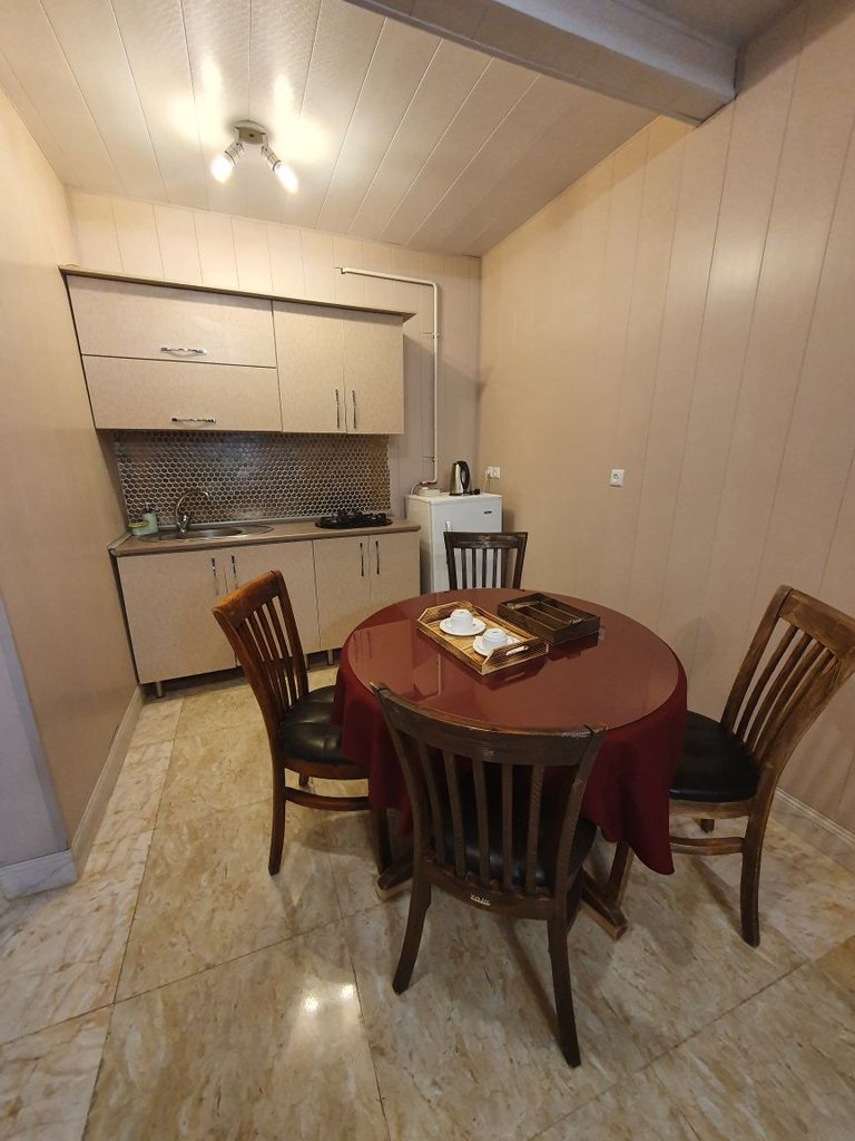 سوئیت یک خوابه ساحلی دنیز 2 - آشپزخانه با امکانات