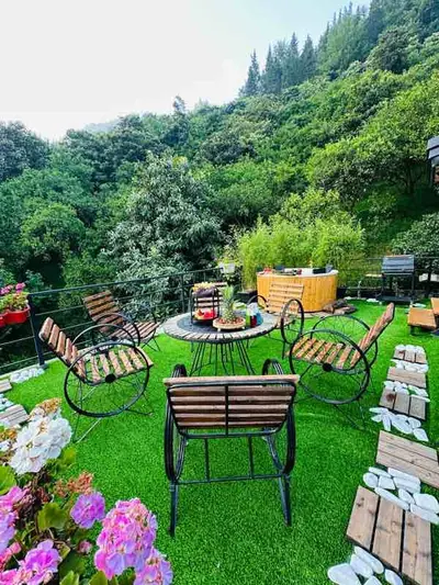 کلبه دوخوابه جنگلی تیته