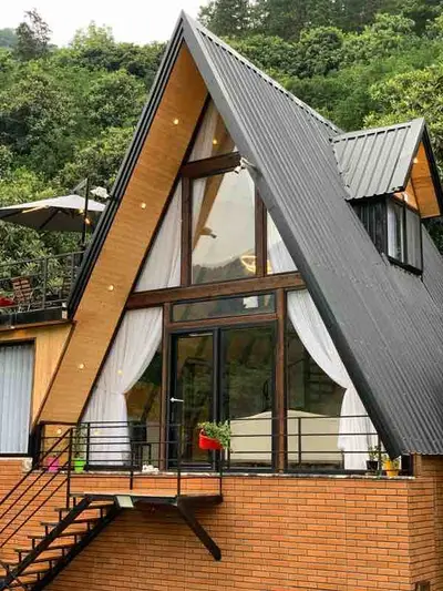 کلبه دوخوابه جنگلی تیته