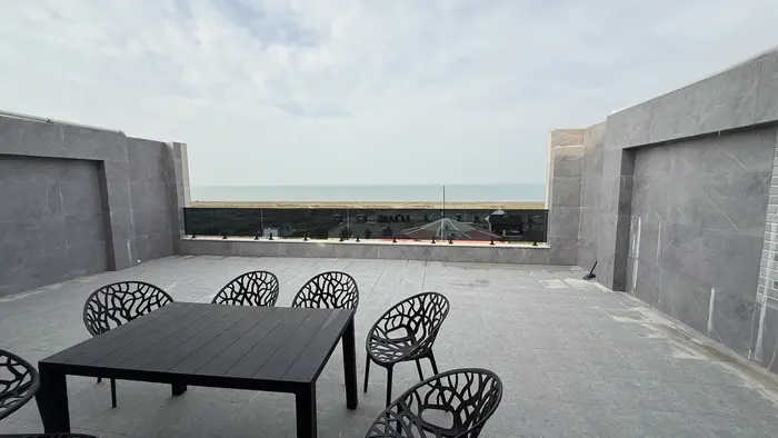 ویلا سه خوابه ساحلی استخردار آبگرم طوفان