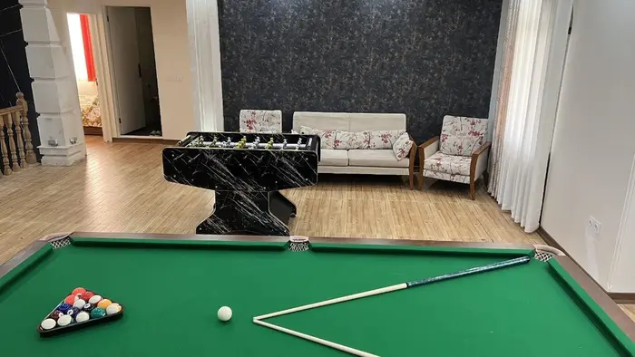 ویلا چهارخوابه استخردار آبگرم عمارت آبشار