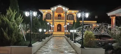 ویلا چهارخوابه استخردار آبگرم عمارت آبشار