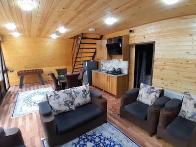 کلبه دوخوابه استخردارآبگرم بهترین