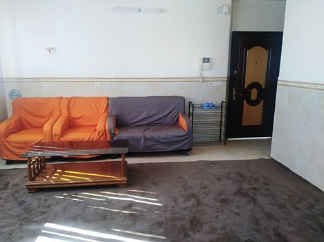 آپارتمان دوخوابه مرودشت - واحد 2 - سالن از زاویه دیگر