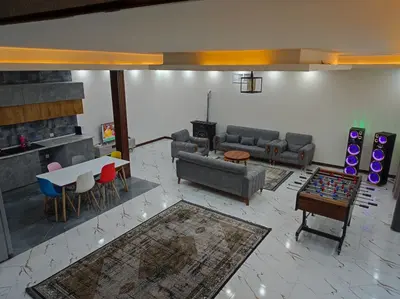 ویلا دوخوابه دوبلکس استخردار آبگرم عباس آبادی