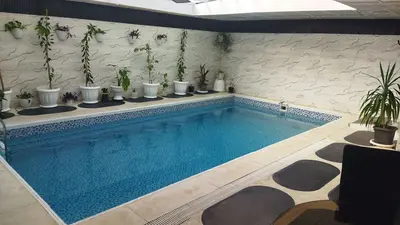 ویلا دوخوابه استخردار آبگرم سبز و آرام