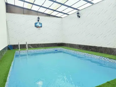 ویلا دوخوابه جنگلی استخردار آبگرم سیاه رود