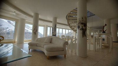 ویلا هفت خوابه استخردار آبگرم سفید اوشان