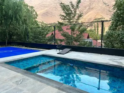 ویلا هفت خوابه استخردار آبگرم سفید اوشان