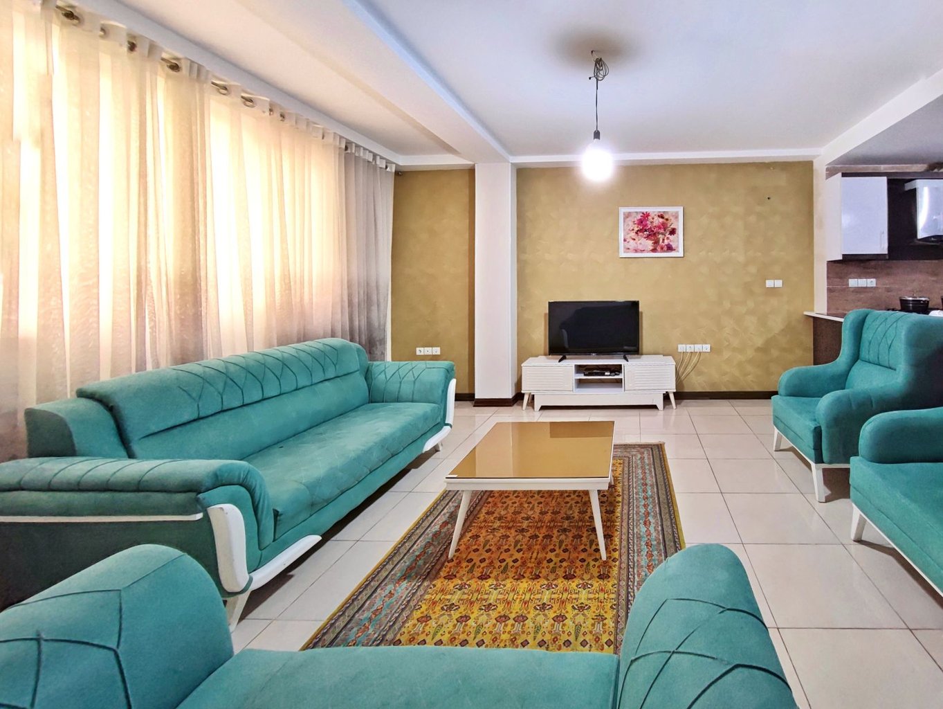 آپارتمان دوخوابه دکتر حسابی واحد ۱