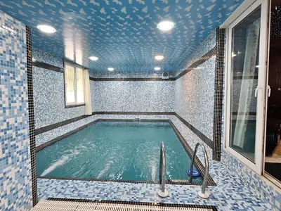 ویلا دوخوابه ساحلی استخردار آبگرم صنوبر