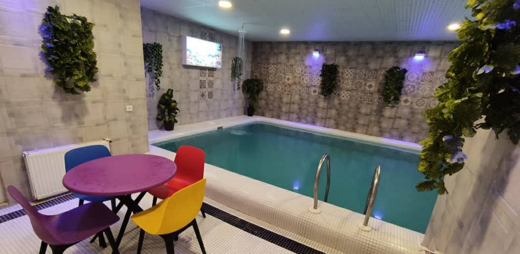 ویلا دوخوابه استخردار آبگرم نخل