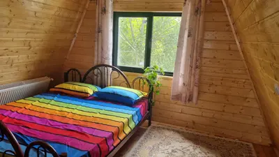 کلبه دوخوابه سوئیسی چیچک