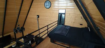 کلبه یک خوابه سوئیسی جکوزی دار منطقه آزاد