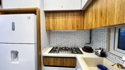 کلبه دوخوابه سوئیسی استخردار آبگرم گل مریم